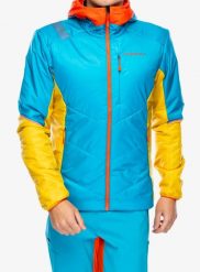 Kurtka ocieplana męska La Sportiva Mythic Primaloft Jkt. Zielone kurtki sportowe męskie La Sportiva, m, bez wzorów, z materiału, bez kaptura, narciarskie, primaloft. Za 1,270.75 zł.