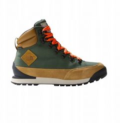 Buty męskie The North Face Back-To-Berkeley IV Textile Wp - thyme/brown. Brązowe buty sportowe męskie The North Face, bez wzorów, bez zapięcia. Za 644.70 zł.