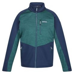 Kurtka Softshellowa Męska Farson II. Niebieskie kurtki sportowe męskie Regatta, m, bez wzorów, z softshellu, bez kaptura, trekkingowe. Za 92.99 zł.