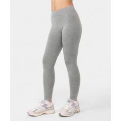 Legginsy Carpatree Marble Story bezszwowe zielone. Zielone legginsy damskie Carpatree, bez wzorów, z materiału. W wyprzedaży za 149.99 zł.
