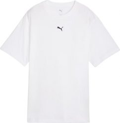 Puma Koszulka damska Puma ESS Relaxed Tee biała 684971 02 M. Białe bluzki damskie Puma, m, bez wzorów, bez kołnierzyka, bez ramiączek. Za 101.40 zł.