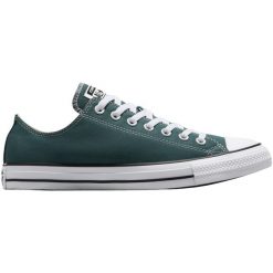 Buty sportowe Converse Chuck Taylor All Star. Zielone buty sportowe męskie Converse, bez wzorów, bez zapięcia. Za 390.00 zł.