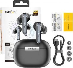 Słuchawki EarFun Air 2 czarne (TW210B). Czarne słuchawki bezprzewodowe EarFun. Za 148.85 zł.