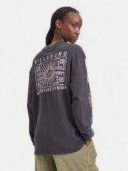Billabong Bluzka EBJZT00668 Czarny Oversize. Czarne bluzki damskie Billabong, l, bez wzorów, z bawełny, bez kołnierzyka, bez ramiączek. Za 179.99 zł.