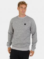 Sweter męski Fundango Randall. Szare swetry męskie FUNDANGO, l, bez wzorów, z materiału, biznesowe, bez kołnierzyka, bez ramiączek. Za 299.00 zł.