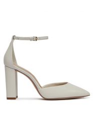 Aldo Półbuty Faith 13706568 Biały. Białe półbuty damskie Aldo, bez wzorów, ze skóry, bez obcasa, na obcasie, bez zapięcia. Za 469.99 zł.