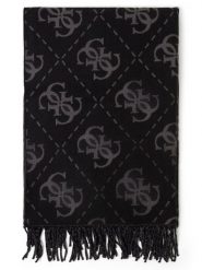 GUESS Szalik Kobiety czarny, ONE SIZE. Czarne szaliki damskie Guess, z aplikacjami, z żakardem. Za 239.95 zł.