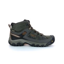 Buty trekkingowe męskie Keen Targhee Iii Mid WP. Brązowe buty sportowe męskie Keen, z materiału, bez zapięcia. Za 489.00 zł.