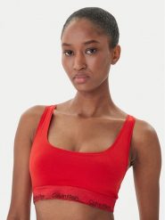 Calvin Klein Underwear Biustonosz top LV00QF8547 Czerwony. Czerwone topy damskie Calvin Klein Underwear, xs, bez wzorów, z bawełny, bez kołnierzyka, bez ramiączek. Za 119.99 zł.