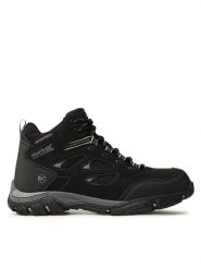 Regatta Trekkingi Holcombe Iep RMF573 Czarny. Czarne botki męskie Regatta, bez wzorów, ze skóry, bez obcasa, bez zapięcia. Za 349.99 zł.