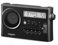 Sangean PR-D4BT AM/FM table radio, Bluetooth, dark grey. Szare radia Sangean. Za 497.99 zł.