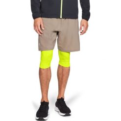 Under Armour Launch SW 2-in-1 Szorty Szary Beżowy. Brązowe szorty męskie Under Armour, bez wzorów, z materiału. Za 257.95 zł.
