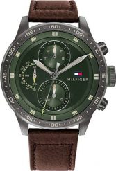 Zegarek Tommy Hilfiger ZEGAREK MĘSKI TOMMY HILFIGER 1791809 (zf042b). Zegarki męskie Tommy Hilfiger, bez wzorów. Za 425.41 zł.