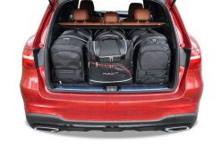 Torby Do Bagażnika Mercedes-Benz Glc 2015-2022 4Szt Kjust. Czarne torby podróżne damskie KJUST, bez wzorów, z kauczuku. Za 1,330.00 zł.