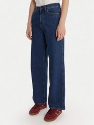 Tommy Jeans Jeansy Claire DW0DW22438 Granatowy Wide Leg. Niebieskie jeansy damskie Tommy Jeans, bez wzorów, z bawełny. Za 369.99 zł.