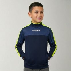 Kurtka Damasco do biegania i treningu niebiesko-żółta fluorescencyjna. Niebieskie kurtki sportowe męskie Legea, m, bez wzorów, z bawełny, bez kaptura, do biegania. Za 84.00 zł.