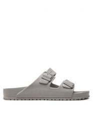 Birkenstock Klapki Arizona EVA 1027620 Szary. Szare klapki męskie Birkenstock, bez wzorów, z syntetyku, bez zapięcia. Za 189.99 zł.