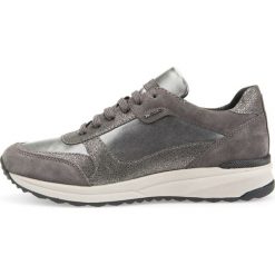 Geox tenisówki damskie Airell 36 szare. Szare trampki i tenisówki damskie Geox, bez wzorów, bez zapięcia. Za 479.00 zł.