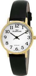 Zegarek Rubicon Zegarek damski Rubicon RBN206 czarny. Czarne zegarki damskie Rubicon. Za 250.00 zł.