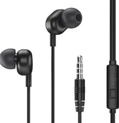 Słuchawki Remax RW-105 czarny. Czarne słuchawki dokanałowe REMAX. Za 12.99 zł.