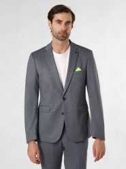 Finshley & Harding London kurtka modułowa - Brixdon Mężczyźni Slim Fit niebieski, 44. Niebieskie kurtki sportowe męskie Finshley & Harding London, m, bez wzorów, z dżerseju, bez kaptura. Za 699.95 zł.