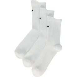 Sos Skarpety Cinto 3 Pack z elastycznego poliestru – 1002 White. Białe skarpetki damskie SOS, bez wzorów, z elastanu. Za 121.50 zł.