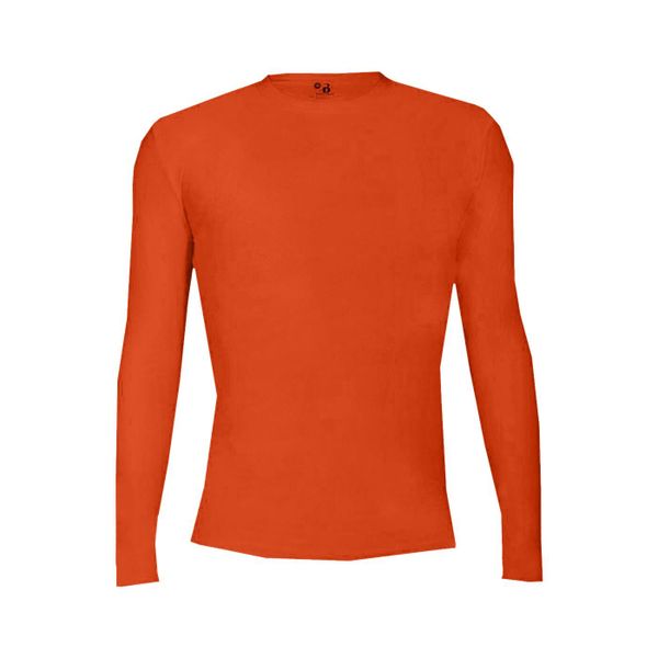 Koszulka z długim rękawem Pro Compression Adults Men Round Neck Undershirt. Brązowe bluzy męskie BADGER SPORT, m, bez wzorów, sportowe, bez ramiączek, bez kaptura. Za 215.95 zł.