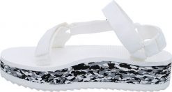 Teva Sandały W'S Flatform Marbled WHT r. 40. Sandały damskie Teva, bez wzorów, bez obcasa, bez zapięcia. Za 237.30 zł.