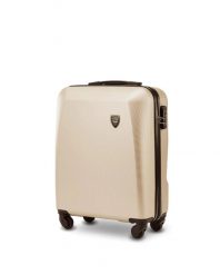 WALIZKA MAŁA KABINOWA WINGS PLOVER 20" CHAMPAGNE. Brązowe walizki damskie Wings, bez wzorów, z materiału, małe. Za 169.90 zł.