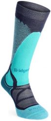 Skarpety narciarskie damskie Bridgedale Ski Mid Merino E Pattern - dark denim/aqua 41 - 43. Skarpetki damskie Bridgedale, bez wzorów, z denimu. Za 180.04 zł.