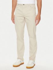 Tommy Hilfiger Spodnie materiałowe Denton MW0MW36429 Beżowy Straight Fit. Brązowe spodnie materiałowe męskie Tommy Hilfiger, bez wzorów, z bawełny. Za 379.99 zł.