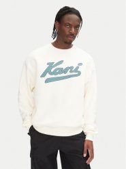 Karl Kani Bluza Varsity Palm PD00005317 Biały Regular Fit. Białe bluzy męskie Karl Kani, m, bez wzorów, z bawełny, bez ramiączek, bez kaptura. W wyprzedaży za 219.99 zł.