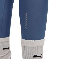 Damskie legginsy Puma Velocity. Niebieskie legginsy damskie Puma, bez wzorów. Za 222.80 zł.