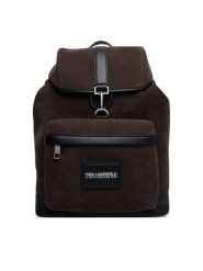 KARL LAGERFELD Plecak B2M30194 Brązowy ciemny. Brązowe plecaki męskie KARL LAGERFELD, bez wzorów, ze skóry. Za 1,199.00 zł.