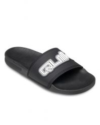 Sandały wsuwane dla Mężczyzn RIVI Czarny. Białe sandały męskie Quiksilver, bez wzorów, z gumy, bez zapięcia. Za 139.99 zł.