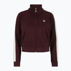 Bluza damska FILA Lamoni Cropped Track. Czarne bluzy damskie Fila, bez wzorów, bez ramiączek, bez kaptura. Za 199.99 zł.