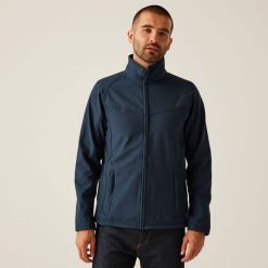 Męska kurtka softshell Uproar. Szare kurtki męskie Regatta, m, bez wzorów, z materiału, bez kaptura, trekkingowe. Za 299.99 zł.