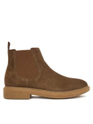 Aldo Sztyblety Zeddy 14174559 Brązowy. Brązowe botki męskie Aldo, bez wzorów, ze skóry, bez obcasa, bez zapięcia. Za 619.99 zł.