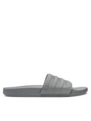 Adidas Klapki Adilette Comfort ID3404 Szary. Szare klapki męskie Adidas, bez wzorów, z tworzywa sztucznego, bez zapięcia. Za 169.99 zł.