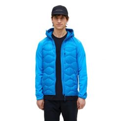 Kurtka Peak Performance puchowa męska Helium Down Hybrid Hood niebieska - XL. Niebieskie kurtki męskie Peak Performance, m, bez wzorów, z puchu, bez kaptura. W wyprzedaży za 919.00 zł.