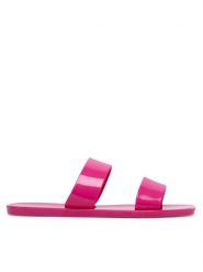JENNY Klapki CT1011-6 Różowy. Czerwone klapki damskie Jenny, bez wzorów, z syntetyku, bez obcasa, bez zapięcia. Za 39.99 zł.
