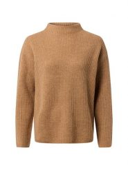 Marie Lund Sweter z dzianiny merino Kobiety Wełna merino brązowy, S. Brązowe swetry nierozpinane damskie Marie Lund, s, bez wzorów, z dzianiny, bez kołnierzyka, bez ramiączek. Za 349.95 zł.