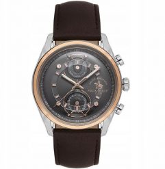 Zegarek Santa Barbara Rocket Polo Club Zegarek męski Santa Barbara Rocket Polo Club SB.1.10667-5 brązowy. Brązowe zegarki męskie Santa Barbara Rocket Polo Club, bez wzorów. Za 700.00 zł.