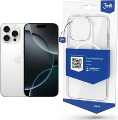 Smartfon Apple iPhone 16 Pro Max 256GB White Titanium (MYWW3) + Etui MagCase. Białe smartfony Apple. Za 5,491.00 zł.