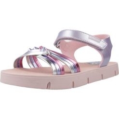Sandały PABLOSKY 441094P Fioletowy. Fioletowe sandały damskie Pablosky, bez wzorów, z syntetyku, bez obcasa, bez zapięcia. Za 170.99 zł.