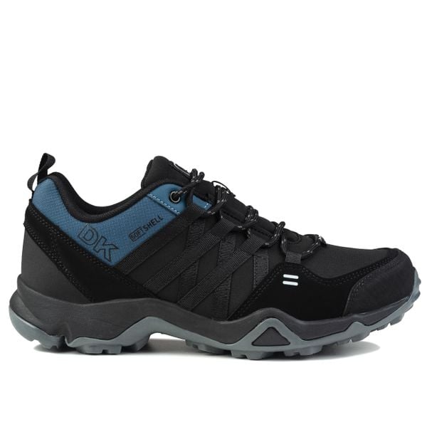 Buty męskie trekkingowe DK SWAT SOFTSHELL. Czarne trekkingi męskie DK, z materiału, bez zapięcia. Za 149.00 zł.