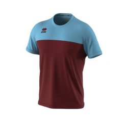 Koszulka Errea Brandon. Czerwone bluzki damskie ERREA, bez wzorów, eleganckie, bez kołnierzyka, bez ramiączek. Za 183.50 zł.