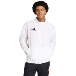 Bluza męska adidas Entrada 26 Presentation. Białe bluzy męskie Adidas, m, bez wzorów, z poliesteru, sportowe, bez ramiączek, bez kaptura. Za 134.99 zł.