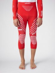 Legginsy termoaktywne dla dorosłych UYN Natyon 3.0 Poland Pants Medium. Białe legginsy damskie UYN, bez wzorów, z materiału. Za 489.99 zł.