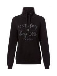 Soyaconcept® Bluza banu Kobiety czarny, XL. Czarne bluzy damskie xl, bez wzorów, z syntetyku, bez ramiączek, bez kaptura. Za 169.95 zł.